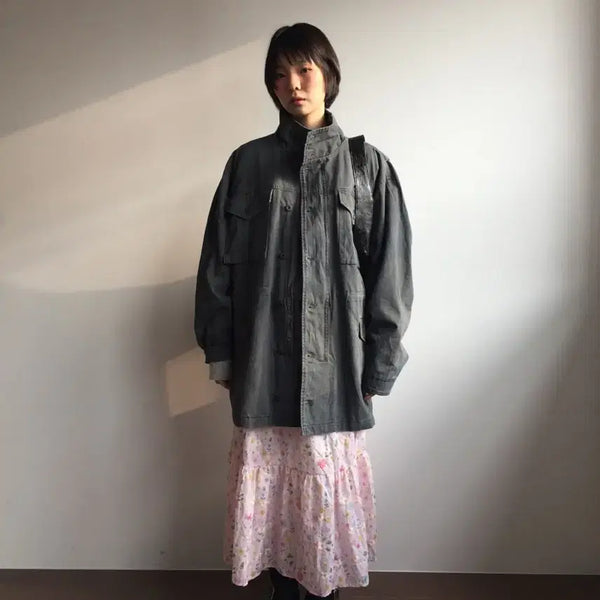 [BUNJANG] DEARLY REVE Flower Long Skirt / 더기 레브 플라워 롱스커트