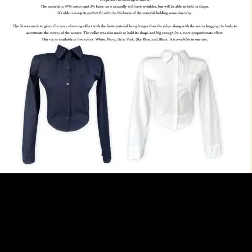 [BUNJANG] Pale Jade Navy Shirt / 페일제이드 네이비 셔츠