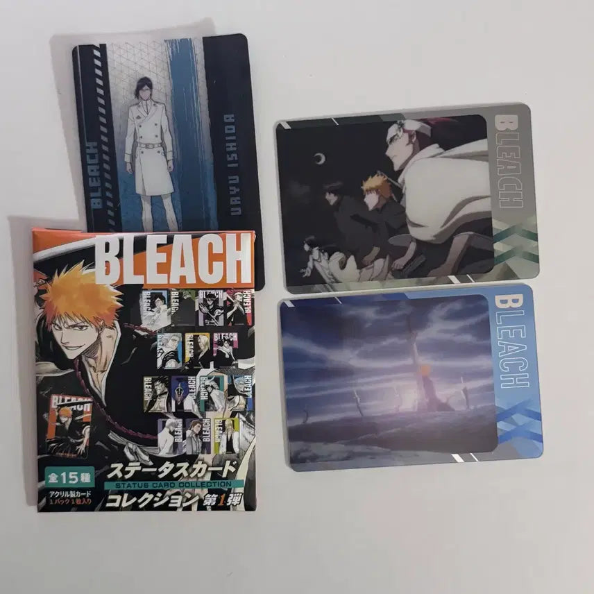 [BUNJANG] Bleach Status Card Metal Stand Card Uryu / 블리치 스테이터스 카드 메탈 스탠드카드 우류