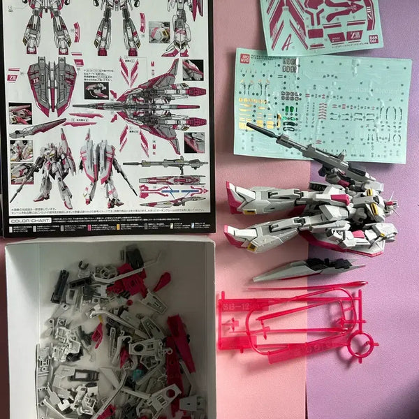 [BUNJANG] Bandai RG Zeta Gundam Unit 3 Assembly Model / RG 제타건담 3호기 가조립