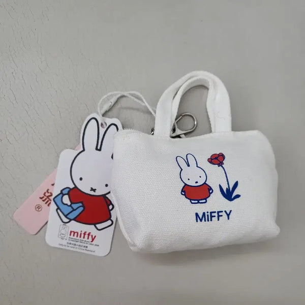 [BUNJANG] Miffy Mini Tote Bag Coin Pouch Keyring / 미피 미니 토트백 동전지갑 키링