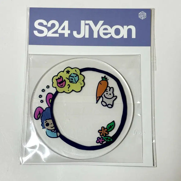 [BUNJANG] tripleS Jiyeon Taipei Concert MD Acrylic Cup Coaster / 트리플에스 타이베이 콘서트 MD 지연 Jiyeon 컵받침
