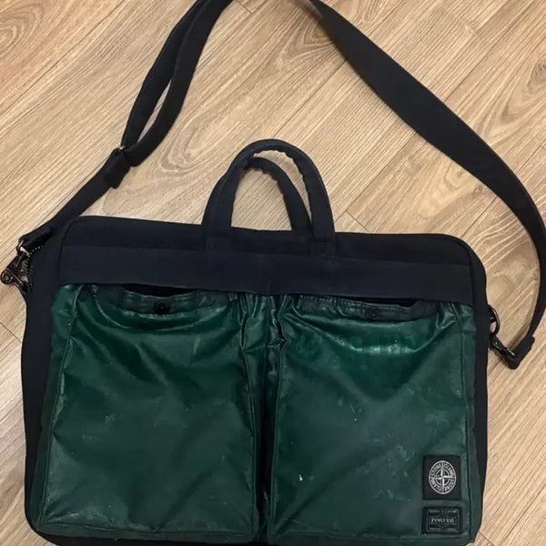 [BUNJANG] Stone Island x Yoshida & Co. Briefcase / 스톤아일랜드 X 요시다포터 브리프케이스