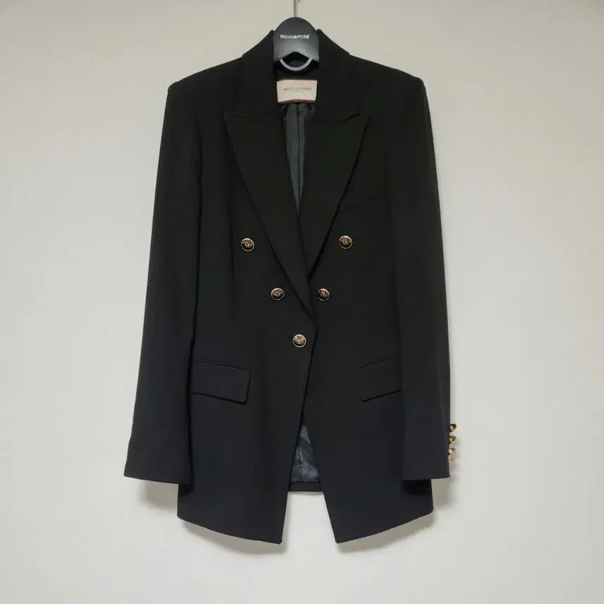 [BUNJANG] MOJO.S.PHINE Black Classic Jacket M / [새상품급] 모조에스핀 블랙 금장버튼 클래식 자켓 M