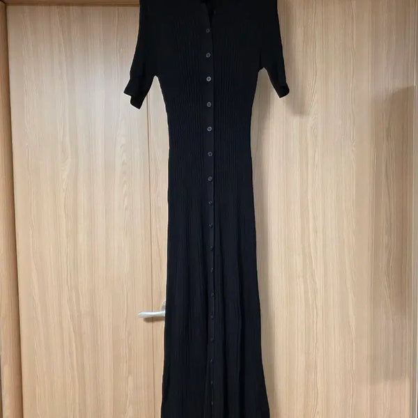 [BUNJANG] ORR PK Ribbed Knit Dress L / ORR 오르 PK 골지 니트 원피스 L