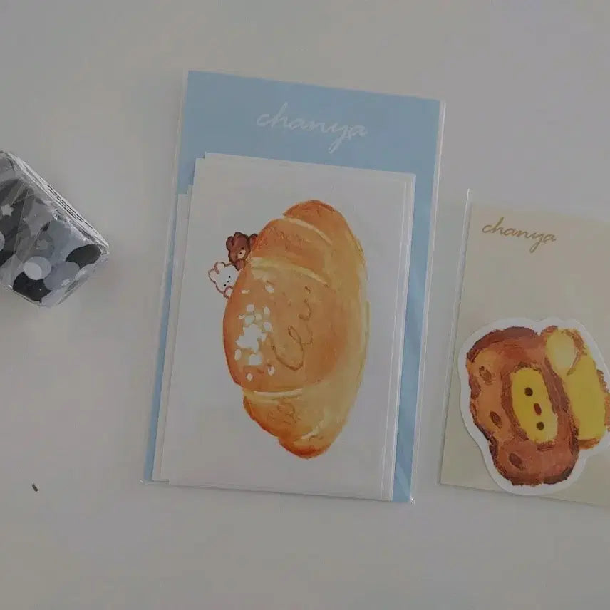 [BUNJANG] Chanya Incised Sticker Mat Tape / 서일페 차냐 단종 모조지 조각 스티커 마테