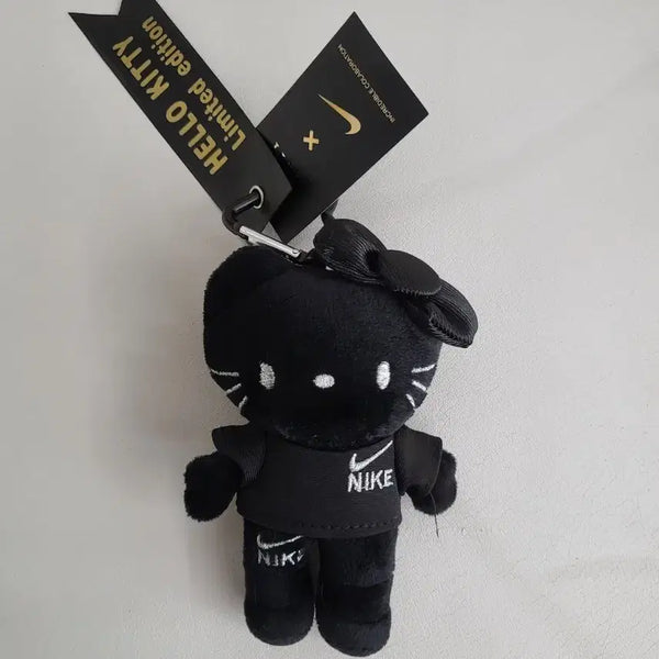 [BUNJANG] Nike x Hello Kitty Doll Keychain Black / 나이키 X 헬로키티 인형 키링 블랙