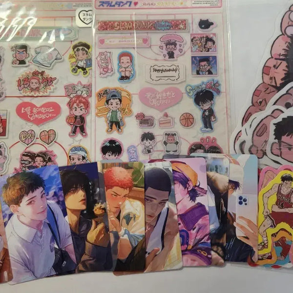 [BUNJANG] Slam Dunk Sticker Bundle Set / 일괄) 슬램덩크 쨈님 나나님 해반님 day님 데이님 스티커