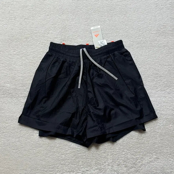 [BUNJANG] Adidas Hermanos Kumori Running 2-in-1 Shorts M / 아디다스 에르마노스 쿠모리 러닝 투인원 쇼츠