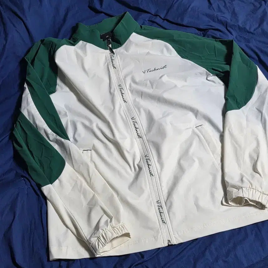 [BUNJANG] Technist Windbreaker Track Jacket Size 105 / 테크니스트 배드민턴 집업 바람막이 자켓 105