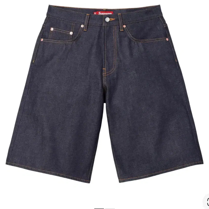 [BUNJANG] Supreme Selvedge Baggy Shorts / 슈프림 셀비지 배기 쇼츠 반바지 30사이즈