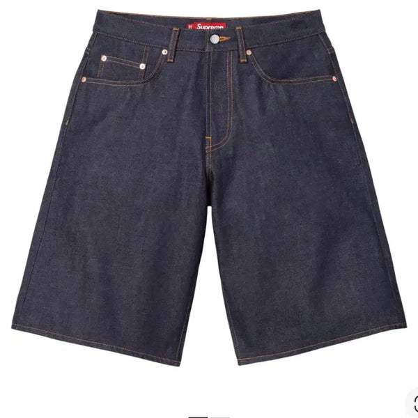 [BUNJANG] Supreme Selvedge Baggy Shorts / 슈프림 셀비지 배기 쇼츠 반바지 30사이즈
