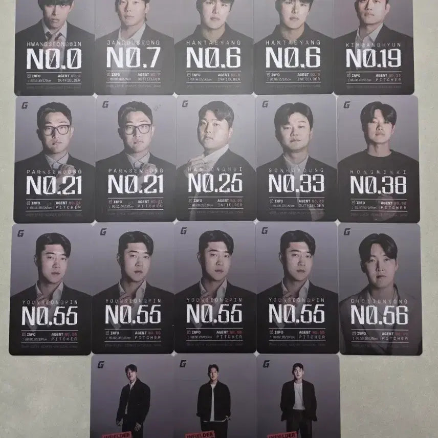[BUNJANG] Lotte Giants May 1st Edition Photocard Set / 롯데자이언츠 5월1차 포토카드