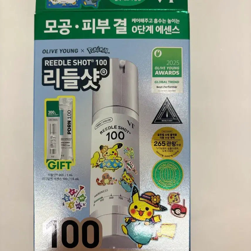 [BUNJANG] VT Cosmetics Riddle Shot 100 Pokemon Edition + Riddle Shot For Men Set / VT 리들샷 100 포켓몬에디션 + 리들샷포맨