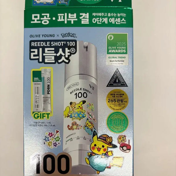 [BUNJANG] VT Cosmetics Riddle Shot 100 Pokemon Edition + Riddle Shot For Men Set / VT 리들샷 100 포켓몬에디션 + 리들샷포맨