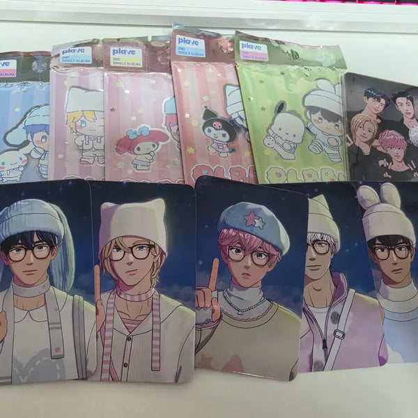 [BUNJANG] PLAVE PLBB HUFS FAN POB Photocard Bundle Set / 플레이브 플뿌 후즈팬 미공포 앨포 일괄판매