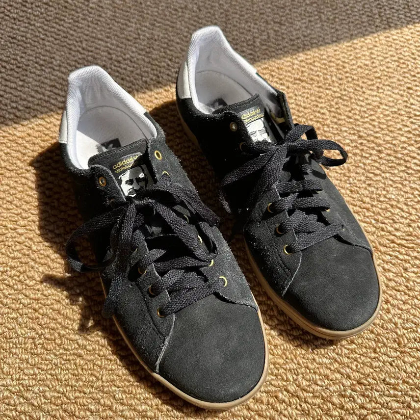 [BUNJANG] Adidas Skateboarding x The Hundreds Stan Smith Vulc Black Gum Sneakers / 아디다스 스케이트보딩 스탠스미스 x 더 헌드레드 270