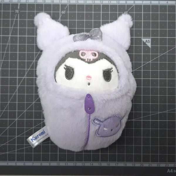 [BUNJANG] Sanrio Kuromi Sleeping Bag Mini Plush / [산리오] 침낭 미니 쿠로미 인형