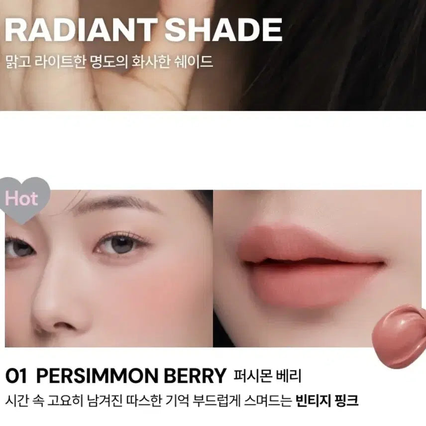 [BUNJANG] Oard Silverbus Muscream Lip & Cheek Blusher Persimmon Berry (Sealed) / (미개봉)오아드 실버퍼스 무스크림 립앤치크 블러셔 퍼시몬베리