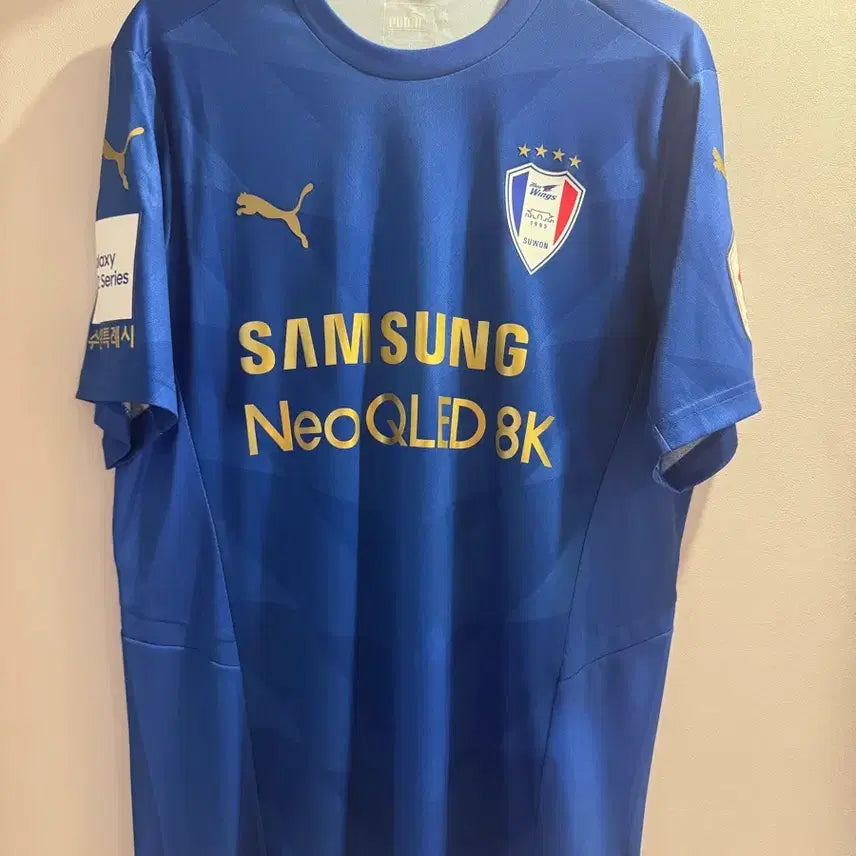 [BUNJANG] Suwon Samsung Elvis Sarić Player Issue Jersey L / 수원삼성 22시즌 엘비스 사리치 선수용 저지 L
