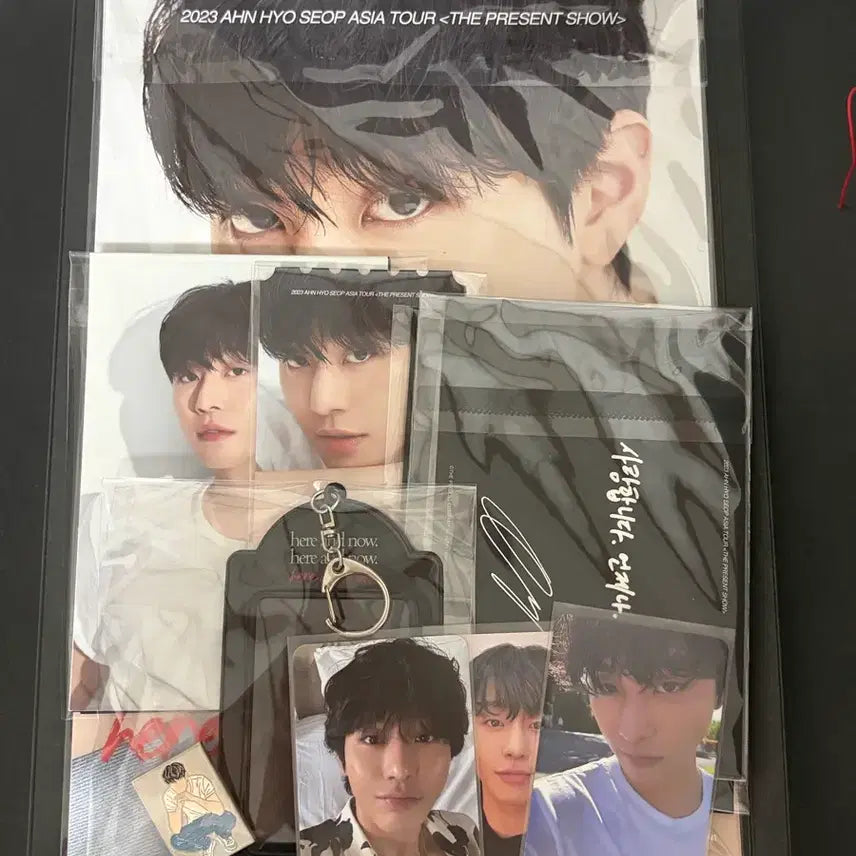 [BUNJANG] Ahn Hyo-seop 2023 Asia Tour 'The Present Show' Merchandise Photocard / 안효섭 팬미팅 MD 굿즈