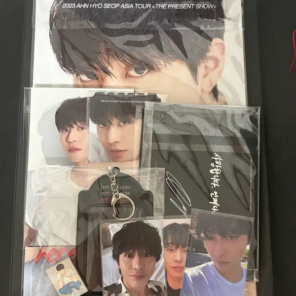 [BUNJANG] Ahn Hyo-seop 2023 Asia Tour 'The Present Show' Merchandise Photocard / 안효섭 팬미팅 MD 굿즈