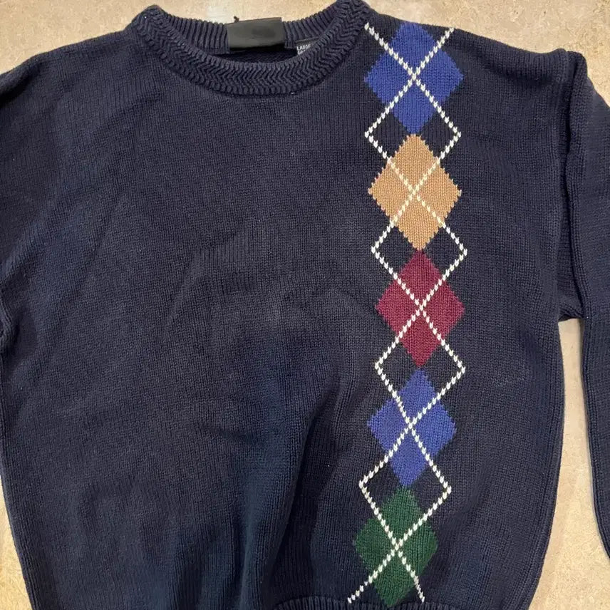 [BUNJANG] Vintage Pattern Knit Sweater / 빈티지 패턴니트