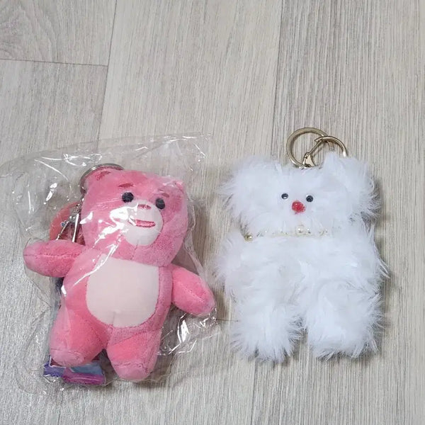 [BUNJANG] Bellygom & Moru Doll Keychain Set / 새상품)인형 키링 세트(벨리곰,모루인형)