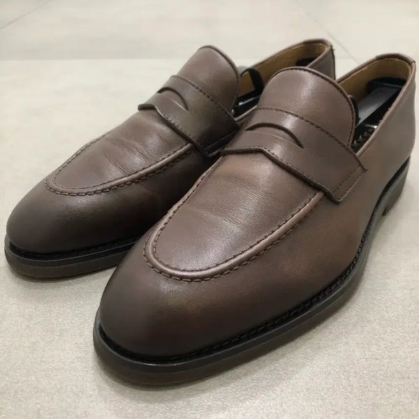 [BUNJANG] Brunello Cucinelli Italian Penny Loafers (Size 40.5) / 부르넬로쿠치넬리 이태리 페니 로퍼 40.5