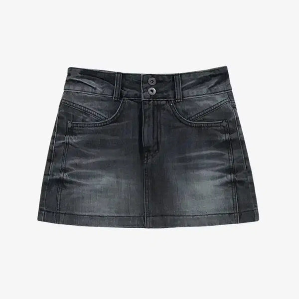 [BUNJANG] AZ.ON Autumn Skirt Black Size S / 애즈온 어텀 스커트 블랙 S 사이즈