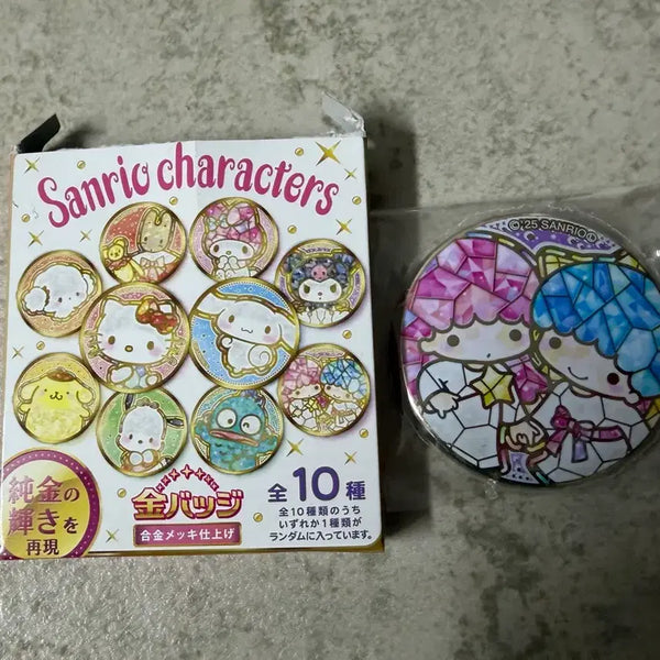 [BUNJANG] Sanrio Kiki & Lala Random Badge / 산리오 랜덤 뱃지 키키라라