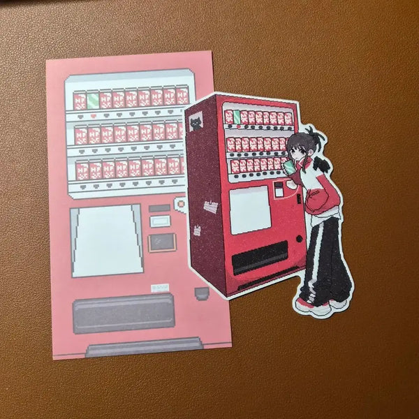 [BUNJANG] Naje Carbonation Pack Cola Sticker Set / 나제 탄산팩 콜라 조각스티커+모조지