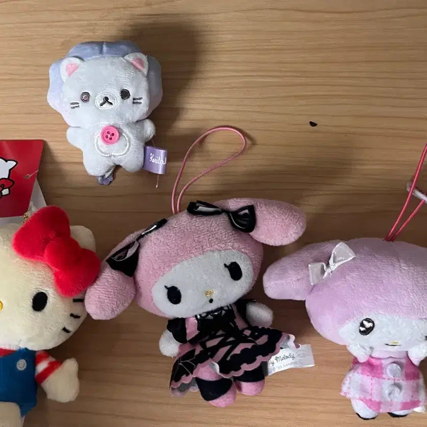 [BUNJANG] Sanrio Character Plush Keychains (Bundle Available) / 산리오 인형 키링 (일괄 가능)