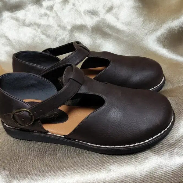 [BUNJANG] NUOVO Brown Sandals (XS / 225mm) / NUOVO 브라운 샌들 XS사이즈 225사이즈