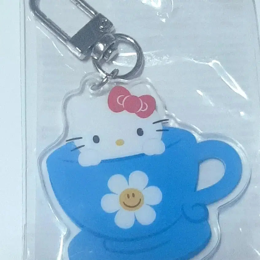 [BUNJANG] Wiggle Wiggle Hello Kitty Keyring / 산리오 위글위글 헬로키티 키링