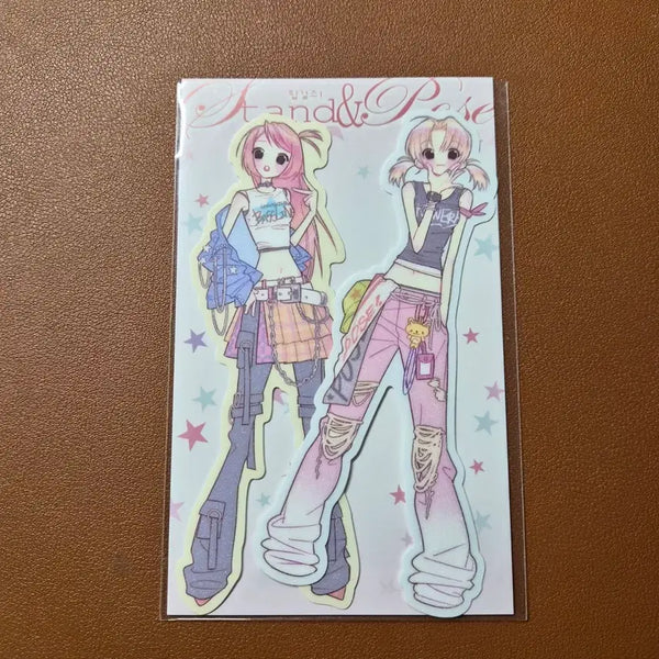 [BUNJANG] Mihigumi Popgirls Sticker Set / 미히 팝걸즈 조각스티커