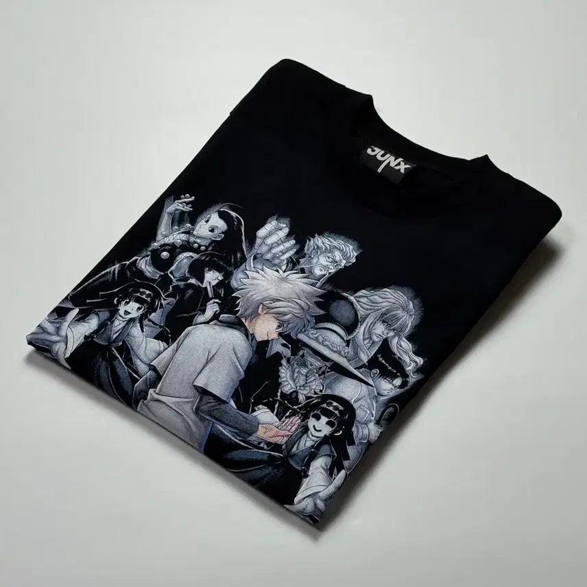 [BUNJANG] Hunter x Hunter Zoldyck Family Killua Bootleg T-Shirt XL / 헌터X헌터 헌터헌터 조르딕 패밀리 키르아 부틀렉 반팔 티셔츠 XL
