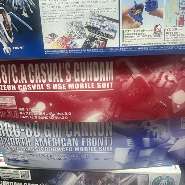 [BUNJANG] MG Gundam 3.0 Char's Counterattack Ver. Plastic Model Kit / mg 퍼스트 건담 3.0 캐스발 카스발