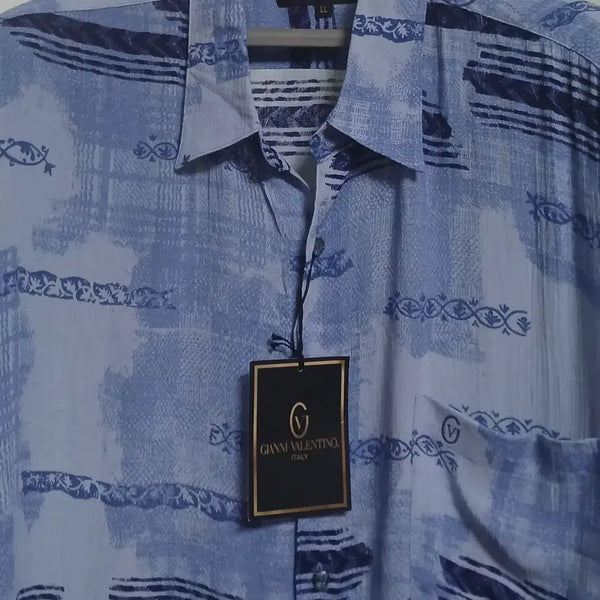 [BUNJANG] Gianni Valentino Summer Shirt (Size 110) / 이테리 GIANNI VALENTINO 110 사이즈 여름셔츠 새상품