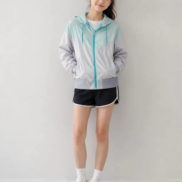 [BUNJANG] Nike Hooded Windbreaker Jacket with Free Shorts / 나이키 후드 바람막이 자켓+반바지증정