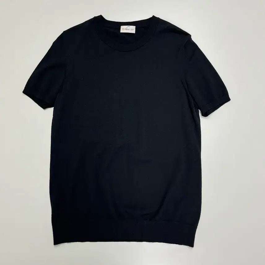 [BUNJANG] Moncler Crewneck Short Sleeve Knit (Authentic) / [정품] 몽클레어 크루넥 반팔 니트