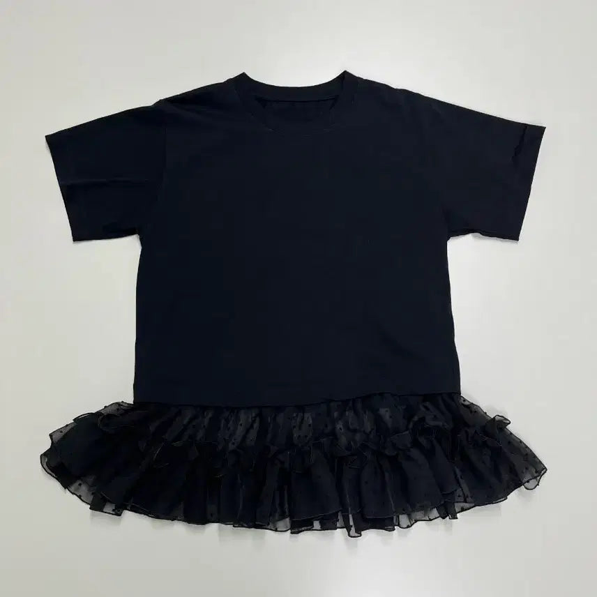 [BUNJANG] Maison Margiela Frill Detail Short Sleeve T-shirt / [정품] 메종마르지엘라 프릴 디테일 반팔 티셔츠