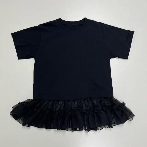 [BUNJANG] Maison Margiela Frill Detail Short Sleeve T-shirt / [정품] 메종마르지엘라 프릴 디테일 반팔 티셔츠