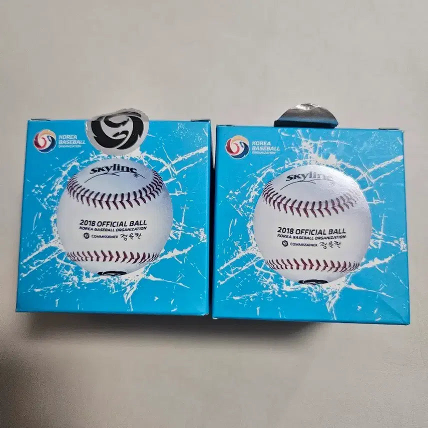 [BUNJANG] Skyline 2018 KBO Official Baseball / 스카이라인 2018 KBO 공식 야구공 한국시리즈,포스트시즌
