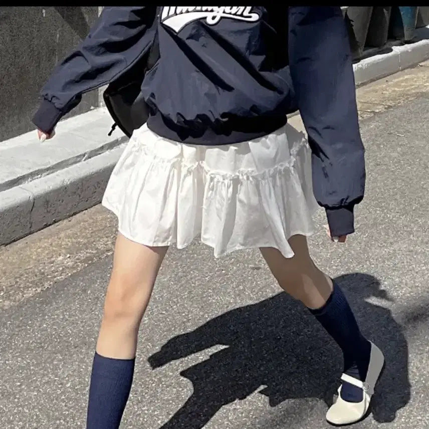[BUNJANG] Modek Frill Kang Kang Mini Skirt / 모드케이 프릴 캉캉 미니스커트 새상품