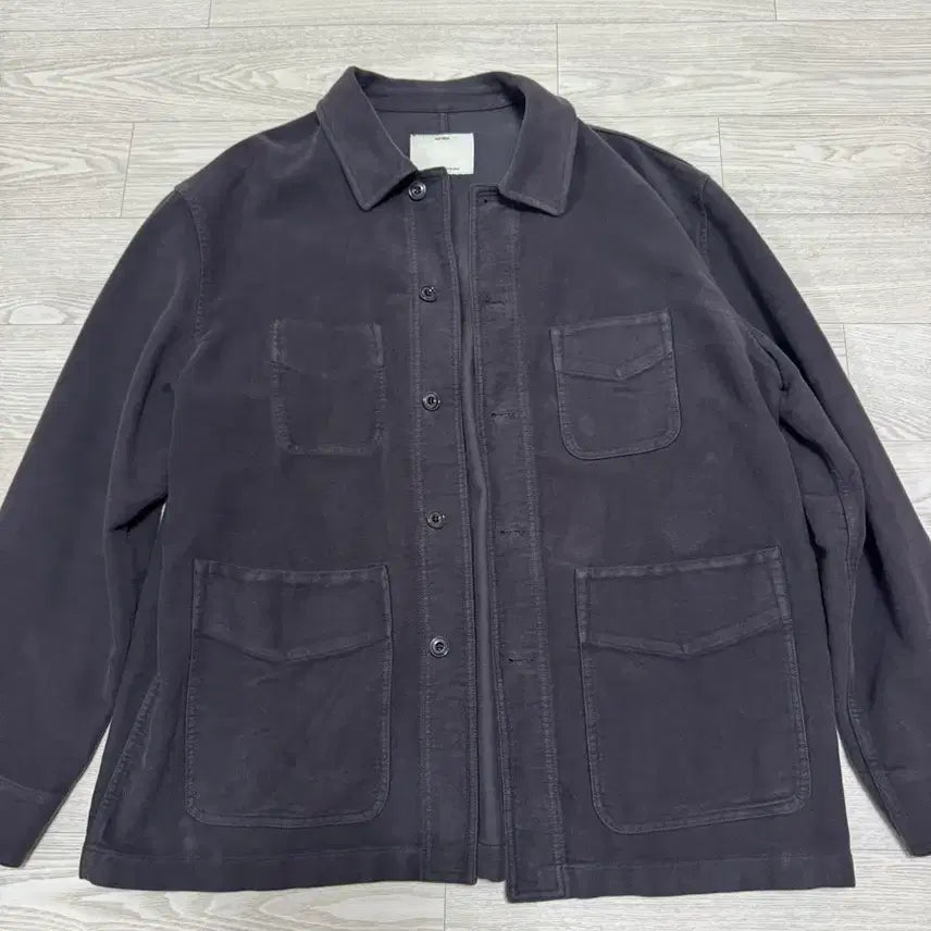[BUNJANG] Porter Classic Moleskin Work Jacket Dark Brown / [3]포터리 몰스킨 워크자켓