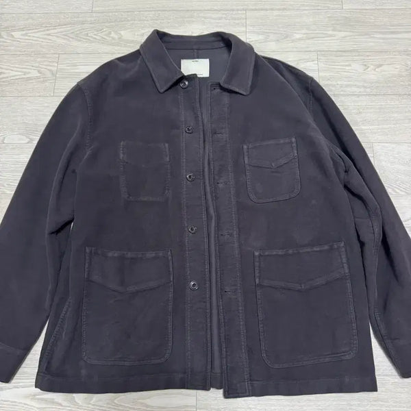 [BUNJANG] Porter Classic Moleskin Work Jacket Dark Brown / [3]포터리 몰스킨 워크자켓