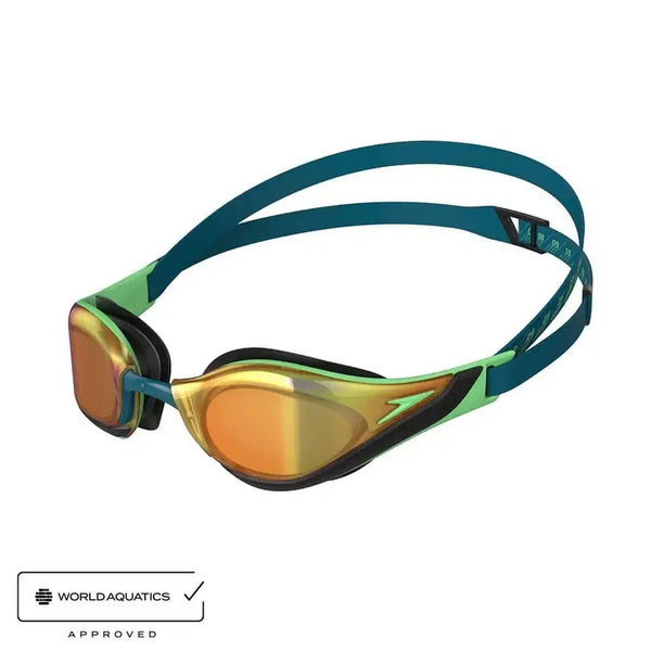 [BUNJANG] Speedo Pure Focus Green Glow Goggles / 스피도 퓨어포커스 그린글로우 새상품 물안경 수경 하이퍼엘리트 스피도