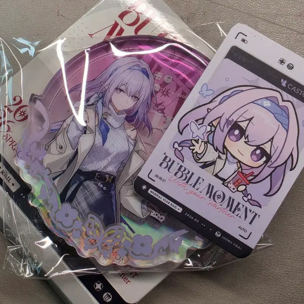 [BUNJANG] Honkai: Star Rail Coca-Cola Collaboration Castoris Goods Acrylic Stand & Photocard Set / 붕괴 스타레일 공차 콜라보 카스토리스