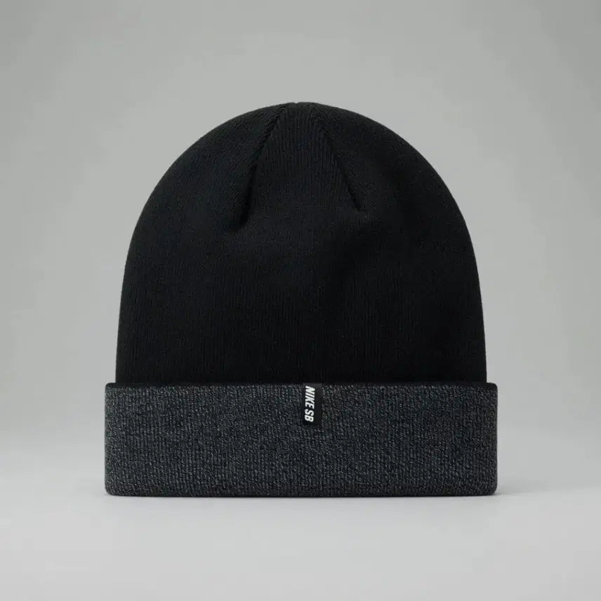 [BUNJANG] Nike SB Beanie Black/Grey / 나이키 SB 검정/회색 블랙/그레이 검회색 비니